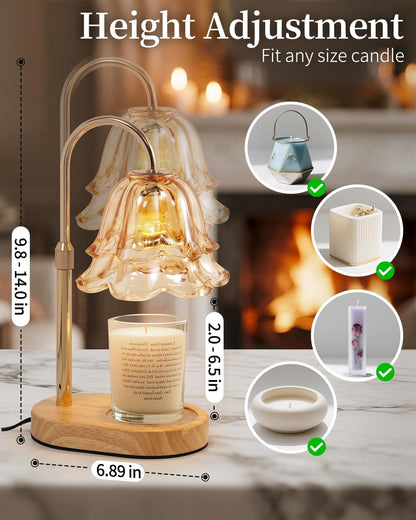 Floral Glow™ Candle Warmer Lamp