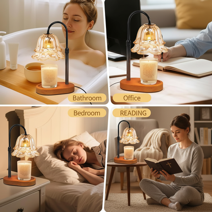 Floral Glow™ Candle Warmer Lamp