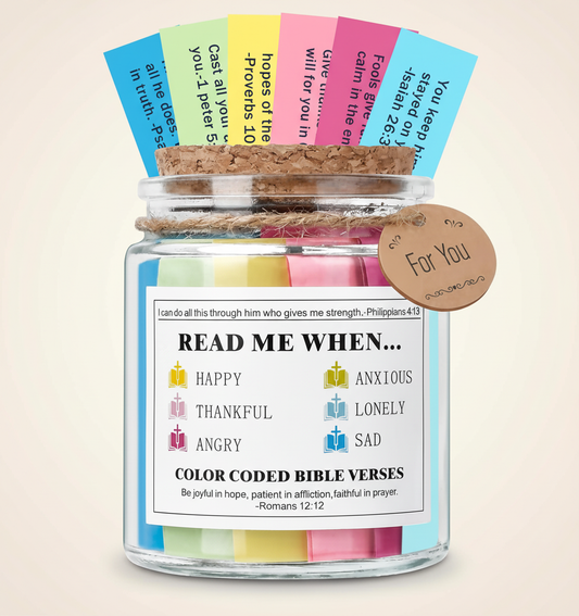 Bible Verse Jar, Read Me When....